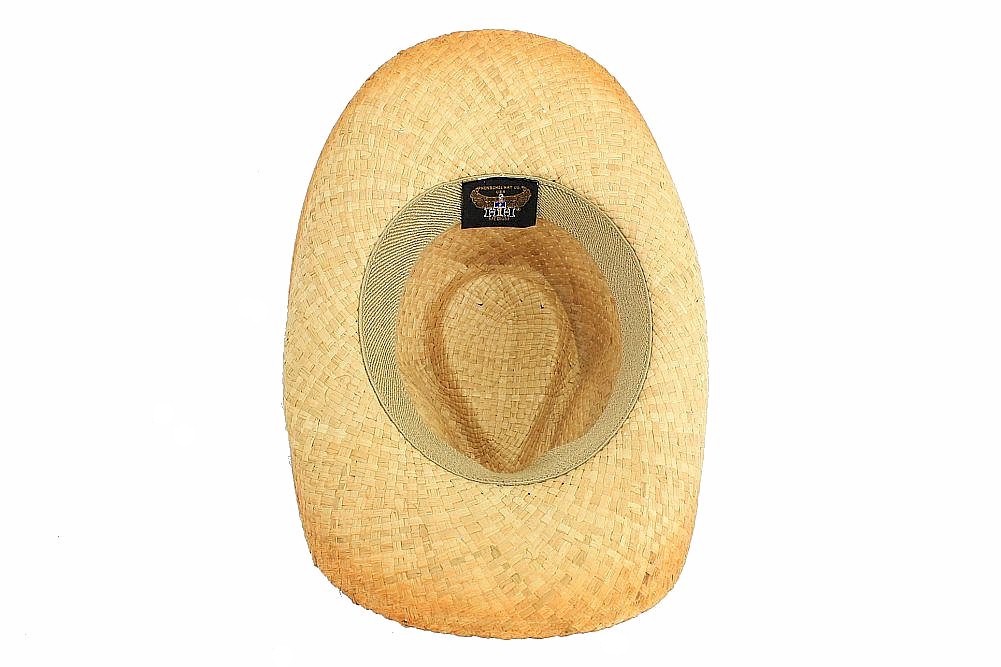 Henschel Men's Weekend Walker Raffia Straw Cowboy Hat
