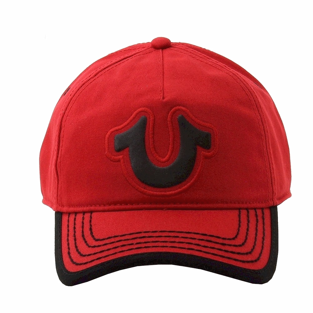True Religion Men's Horseshoe Logo Adjustable Baseball Hat (One Size Fits Most) eBay