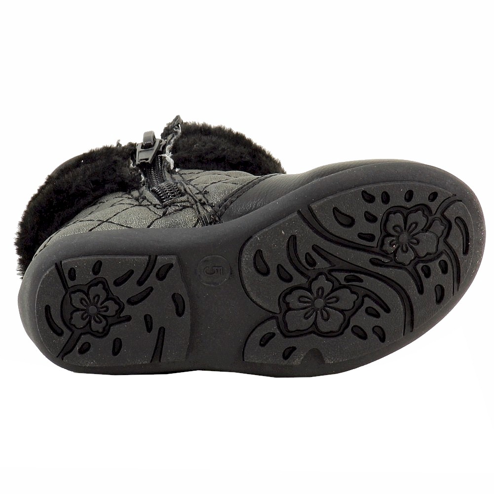 Laura Ashley Toddler Girl's Studded Fashion Boots Shoes - Picture 10 of 10