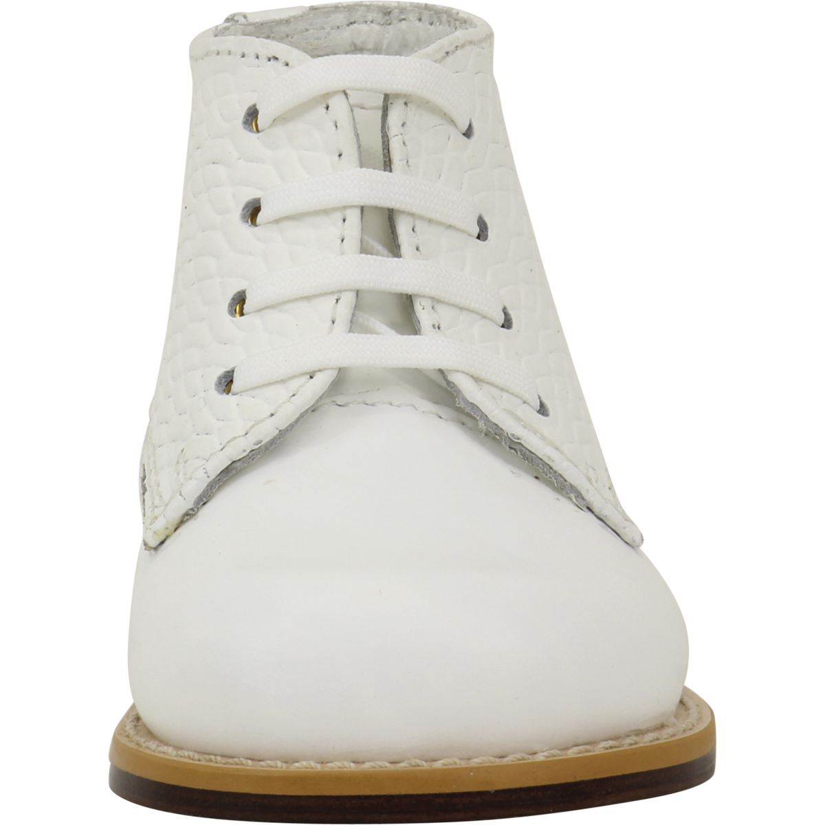 Josmo Infant/Toddler Kids Boy's-Girl's First Walker Oxfords White Print Woven - Picture 82 of 91