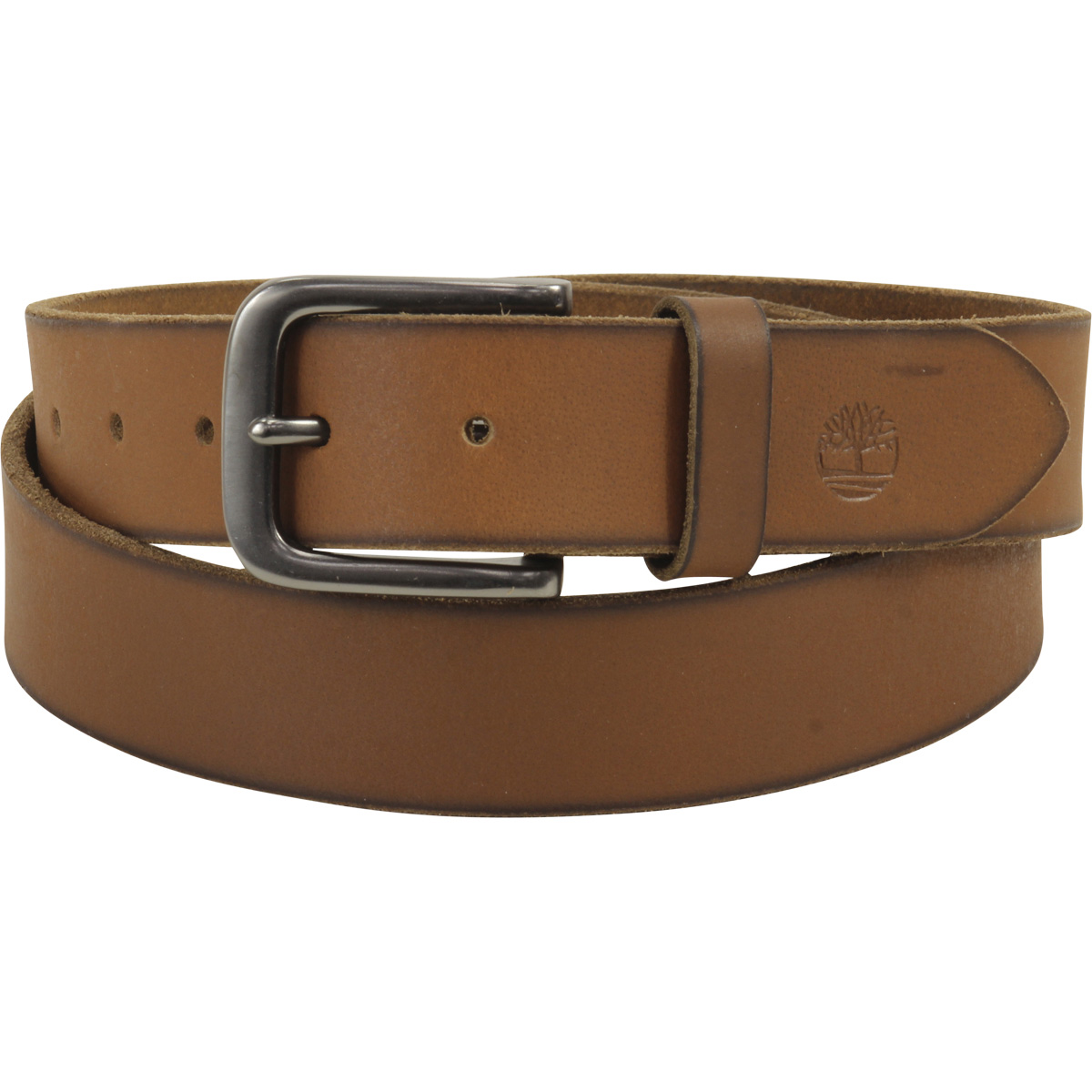 Timberland Men's Brown Genuine Leather Classic Jean Belt