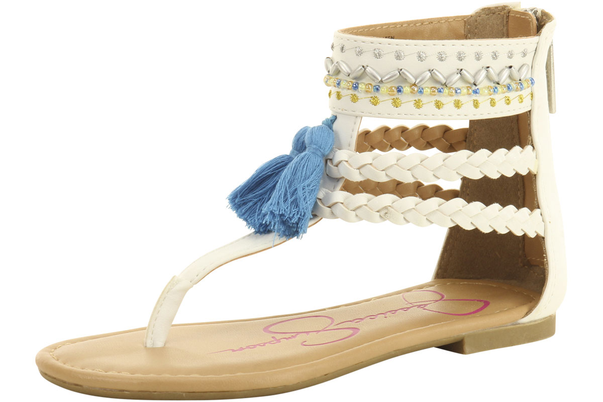 Jessica Simpson Little/Big Girl's Kristen Gladiator Sandals Shoes - Picture 15 of 28