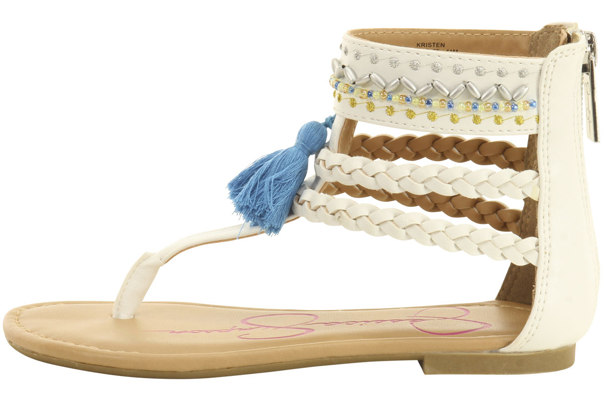 Jessica Simpson Little/Big Girl's Kristen Gladiator Sandals Shoes - Picture 24 of 28