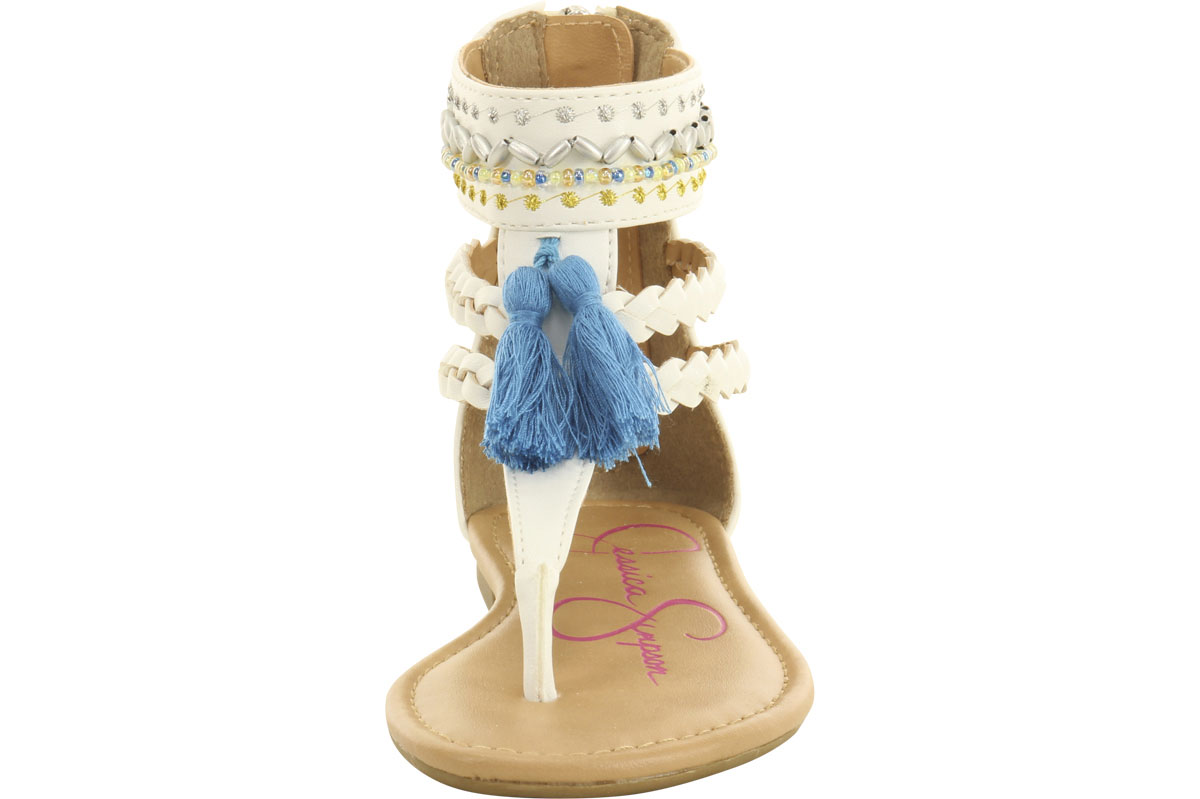 Jessica Simpson Little/Big Girl's Kristen Gladiator Sandals Shoes - Picture 9 of 28