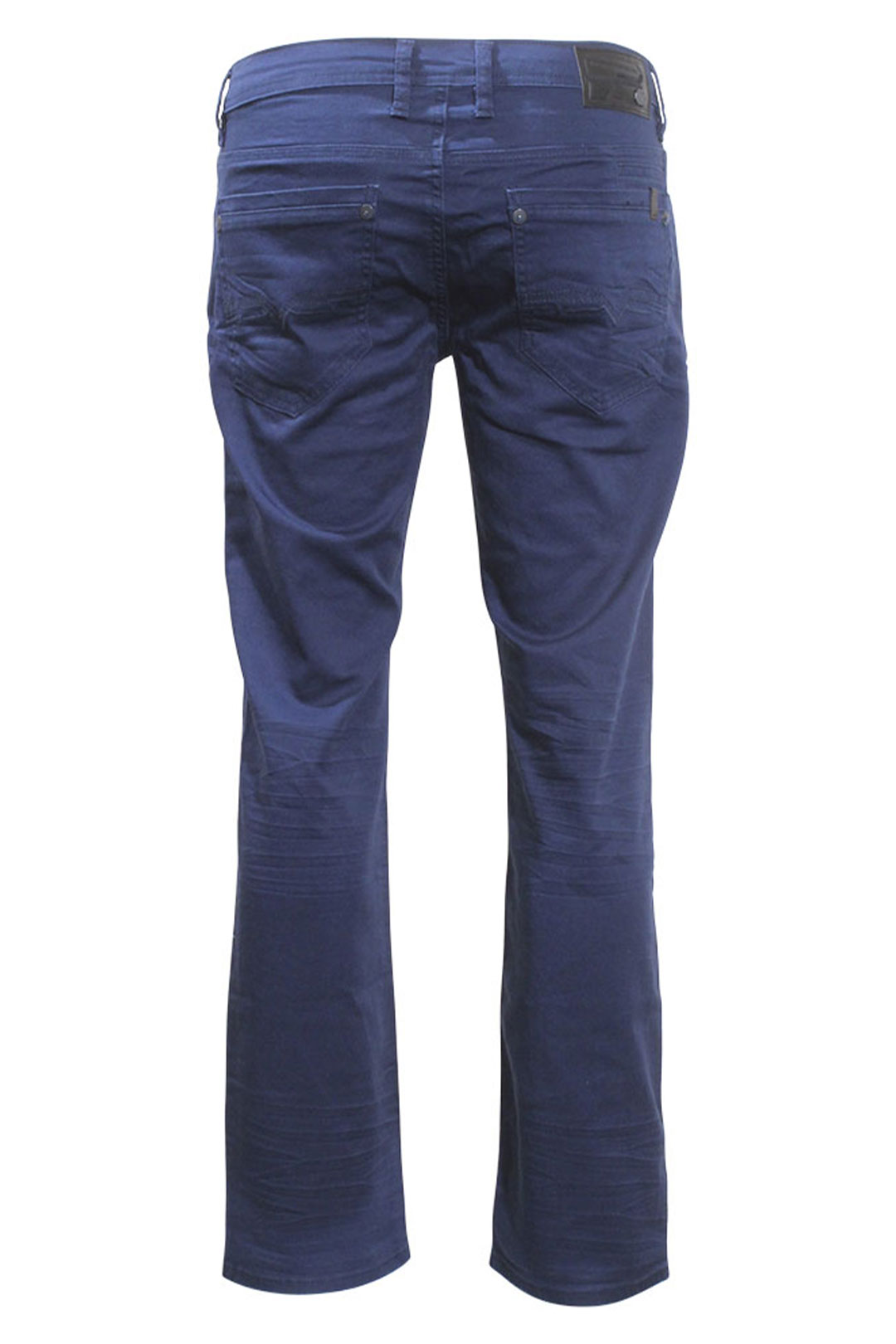 Buffalo David Bitton Men's Straight-Six Deep Navy Straight Stretch Jeans
