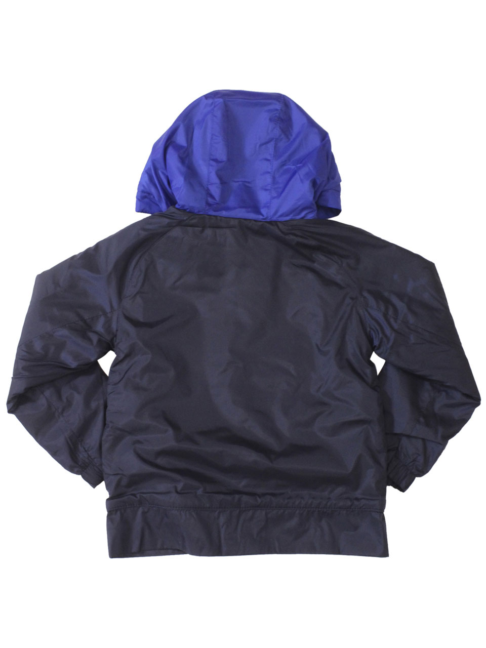 nike swoosh colorblock zip front hooded jacket