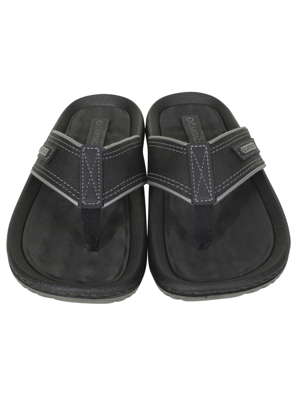 Mens Cartago Dunas II Thong Sandal Brown