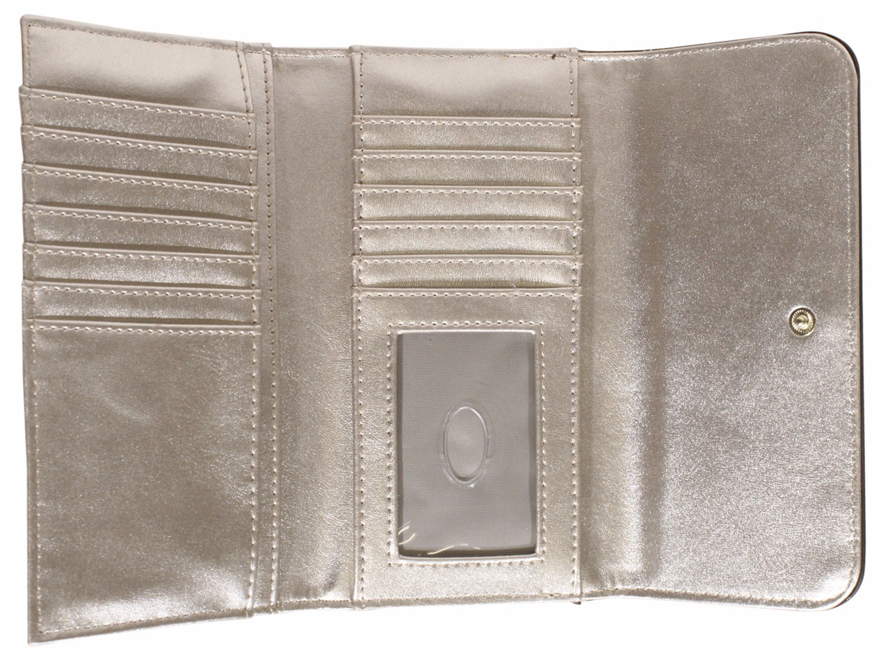 Guess Logo Love Wallet Women's Slim Tri-Fold Clutch | eBay