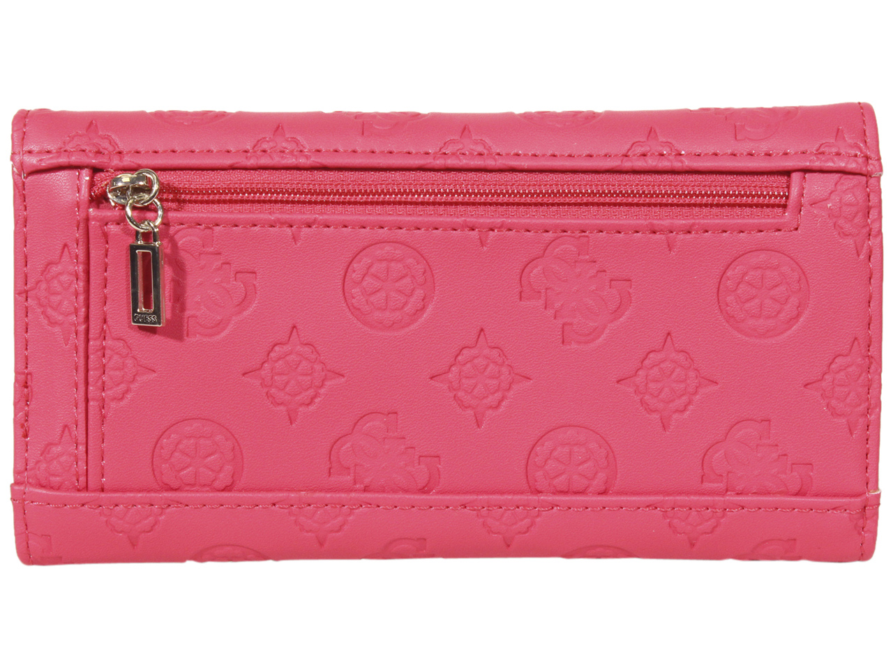 Guess Logo Love Wallet Women's Slim Tri-Fold Clutch | eBay