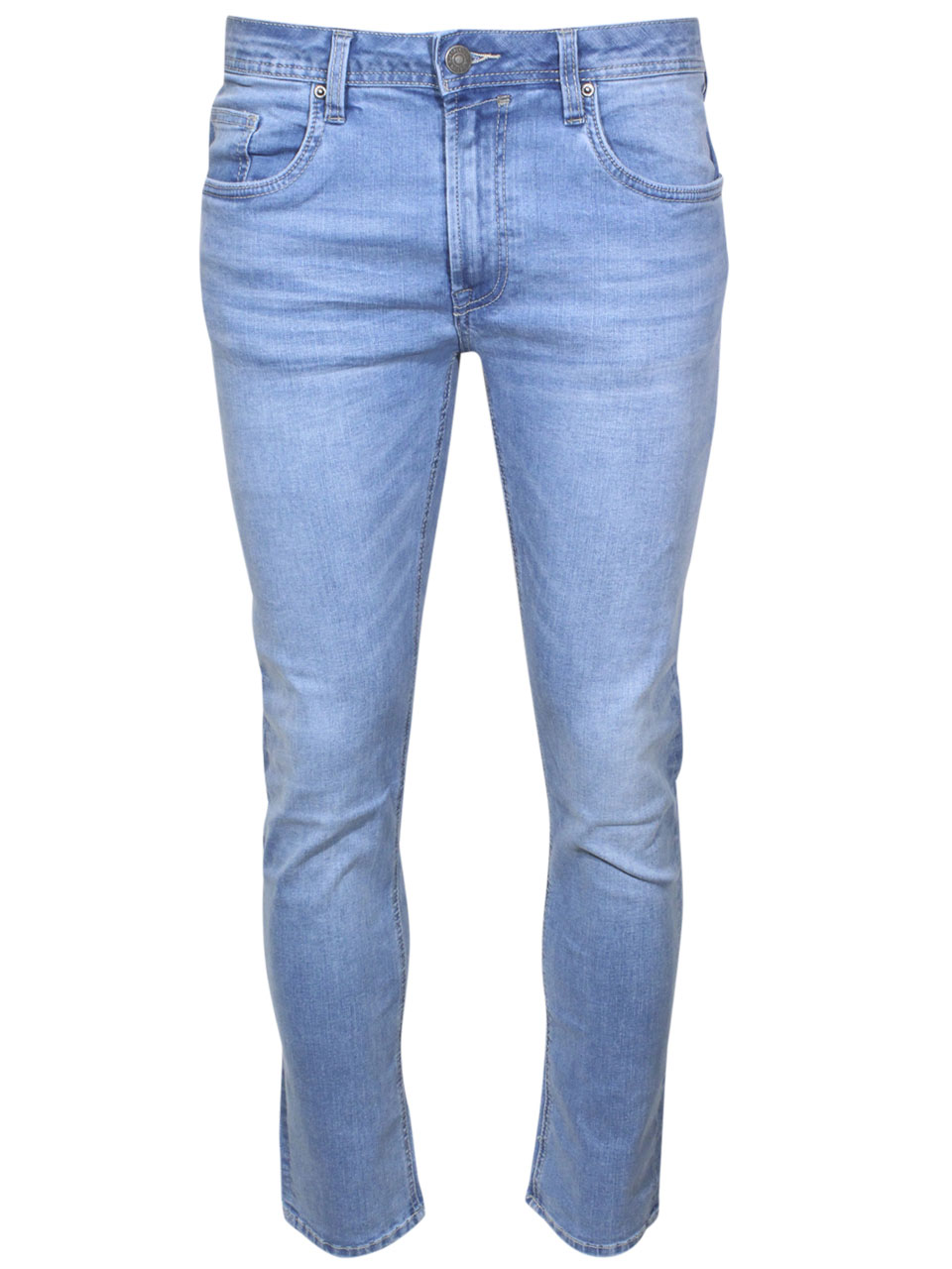 Buffalo David Bitton Super Max-X Jeans Sanded Indigo Men's Super Skinny - Picture 10 of 12