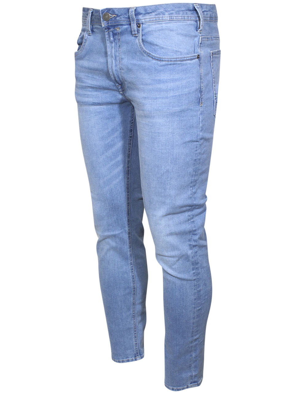 Buffalo David Bitton Super Max-X Jeans Sanded Indigo Men's Super Skinny - Picture 11 of 12
