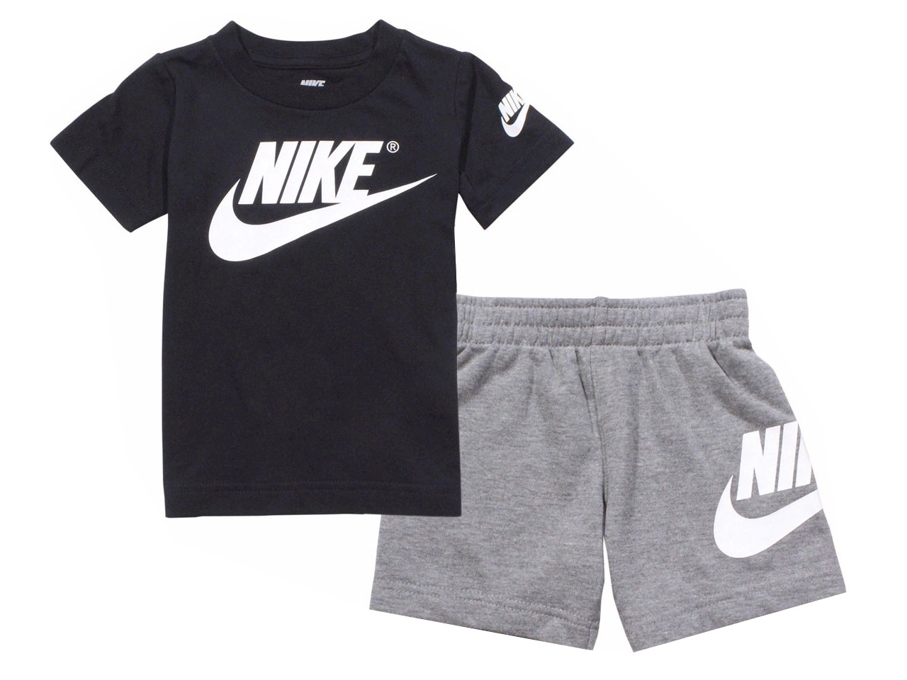 Nike T-Shirt & Shorts Set Toddler/Little Boy's 2-Piece Futura Logo - Picture 3 of 3