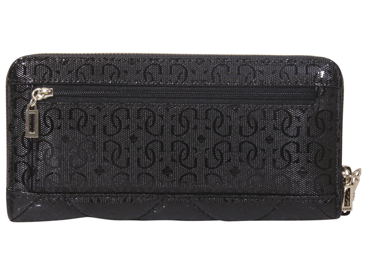 guess kamryn large zip around wallet