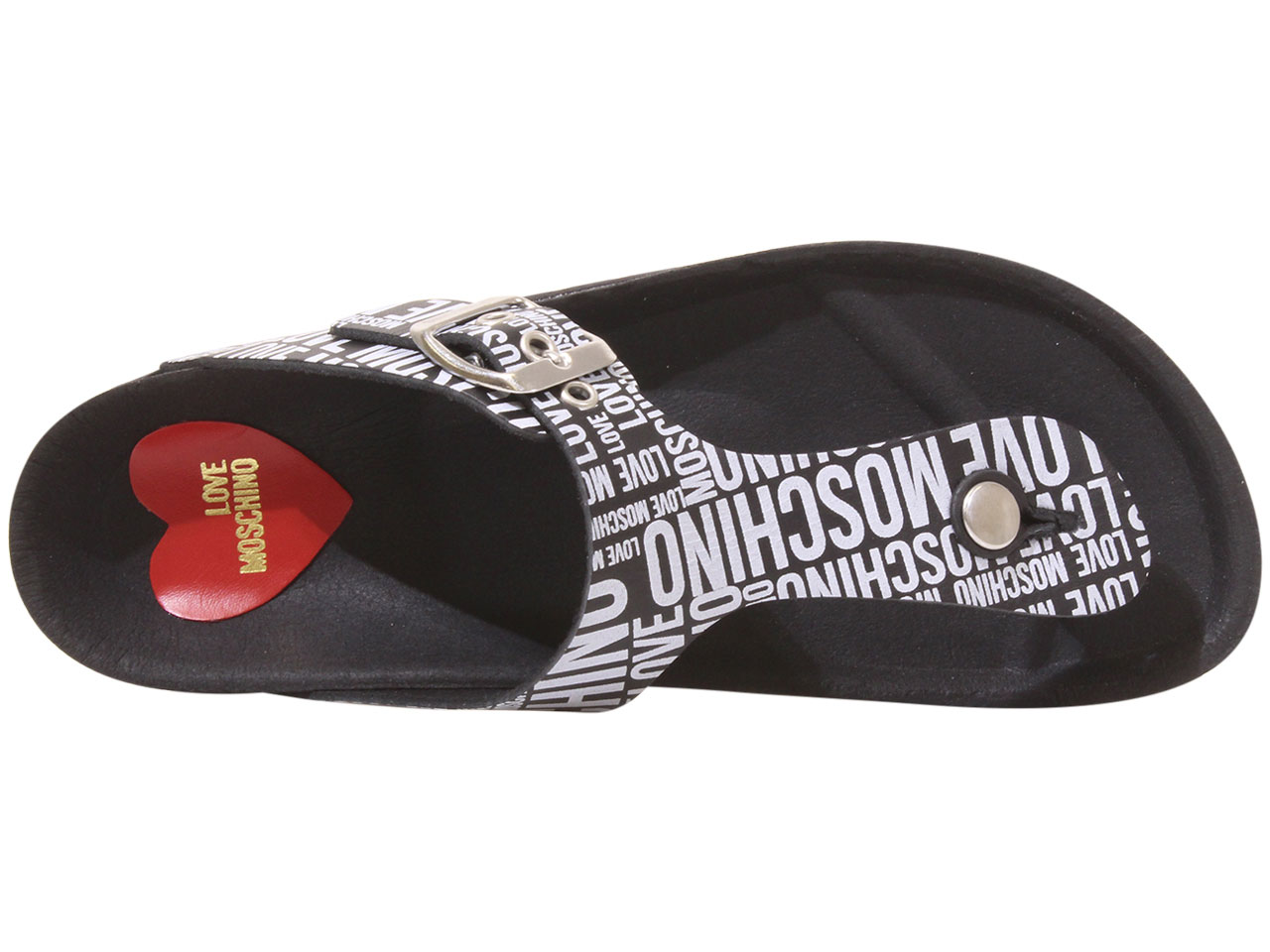 Love Moschino Women's Sandals Logo Print - Picture 13 of 42