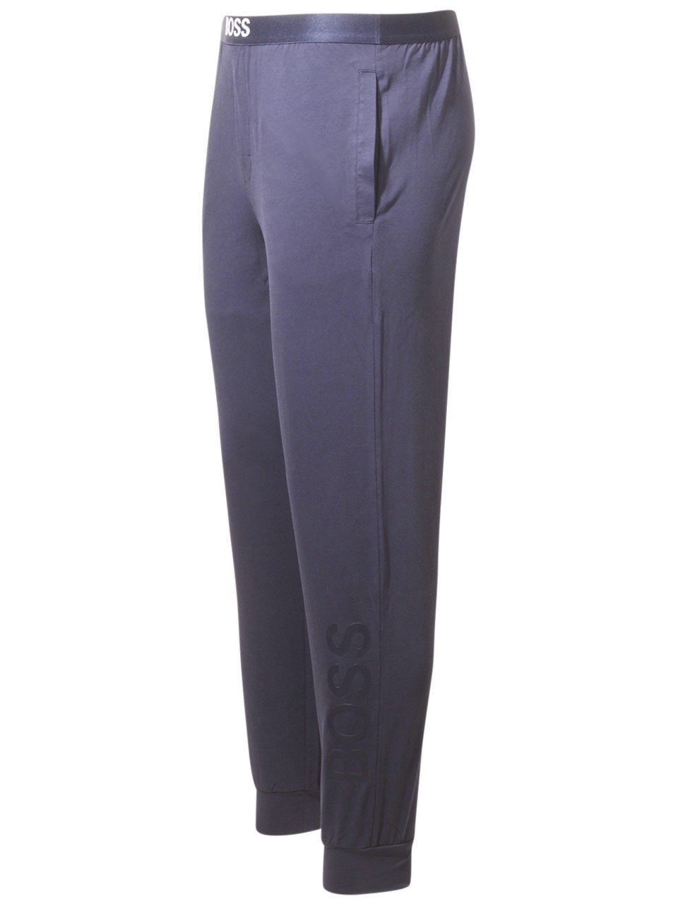Pantalon De Détente HUGO - Logo Argenté - Élastique à La Taille, Poches Avant Et Arrière