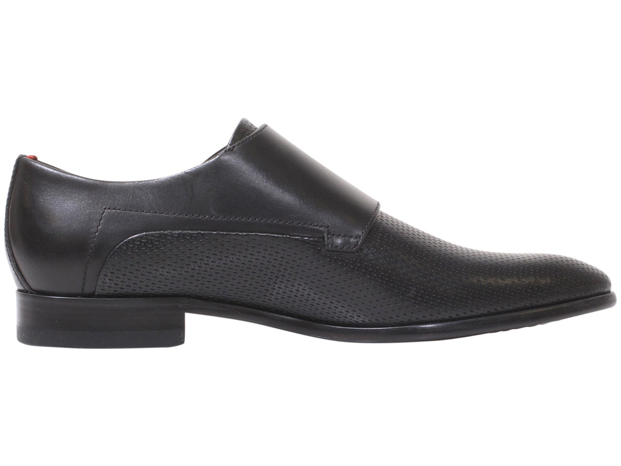 Hugo Boss Herren Appeal Monk Riemen Halbschuhe Leder Elegant Schuhe Schwarz - Bild 29 von 49
