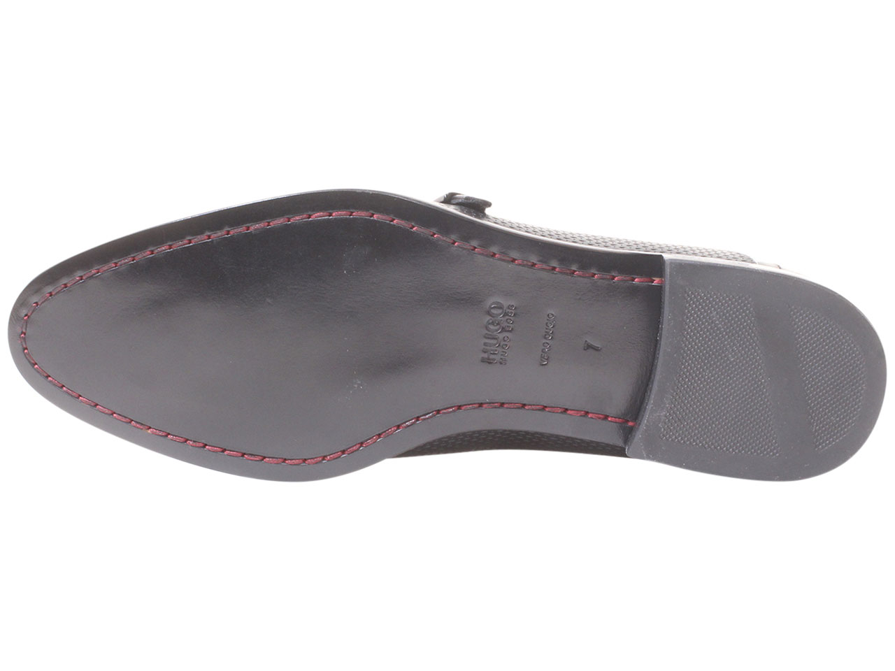Hugo Boss Herren Appeal Monk Riemen Halbschuhe Leder Elegant Schuhe Schwarz - Bild 31 von 49