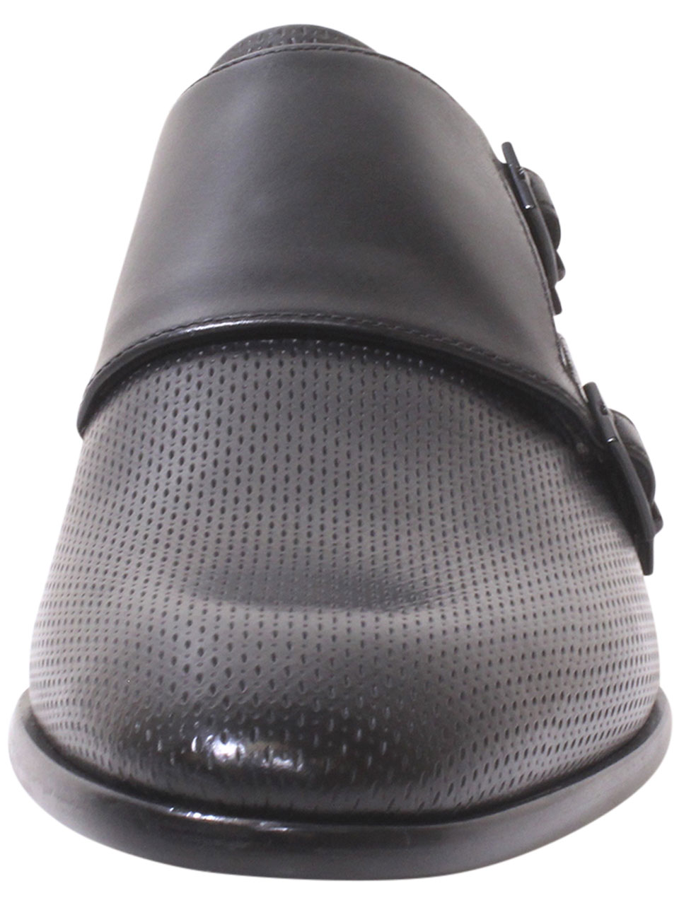 Hugo Boss Herren Appeal Monk Riemen Halbschuhe Leder Elegant Schuhe Schwarz - Bild 8 von 49