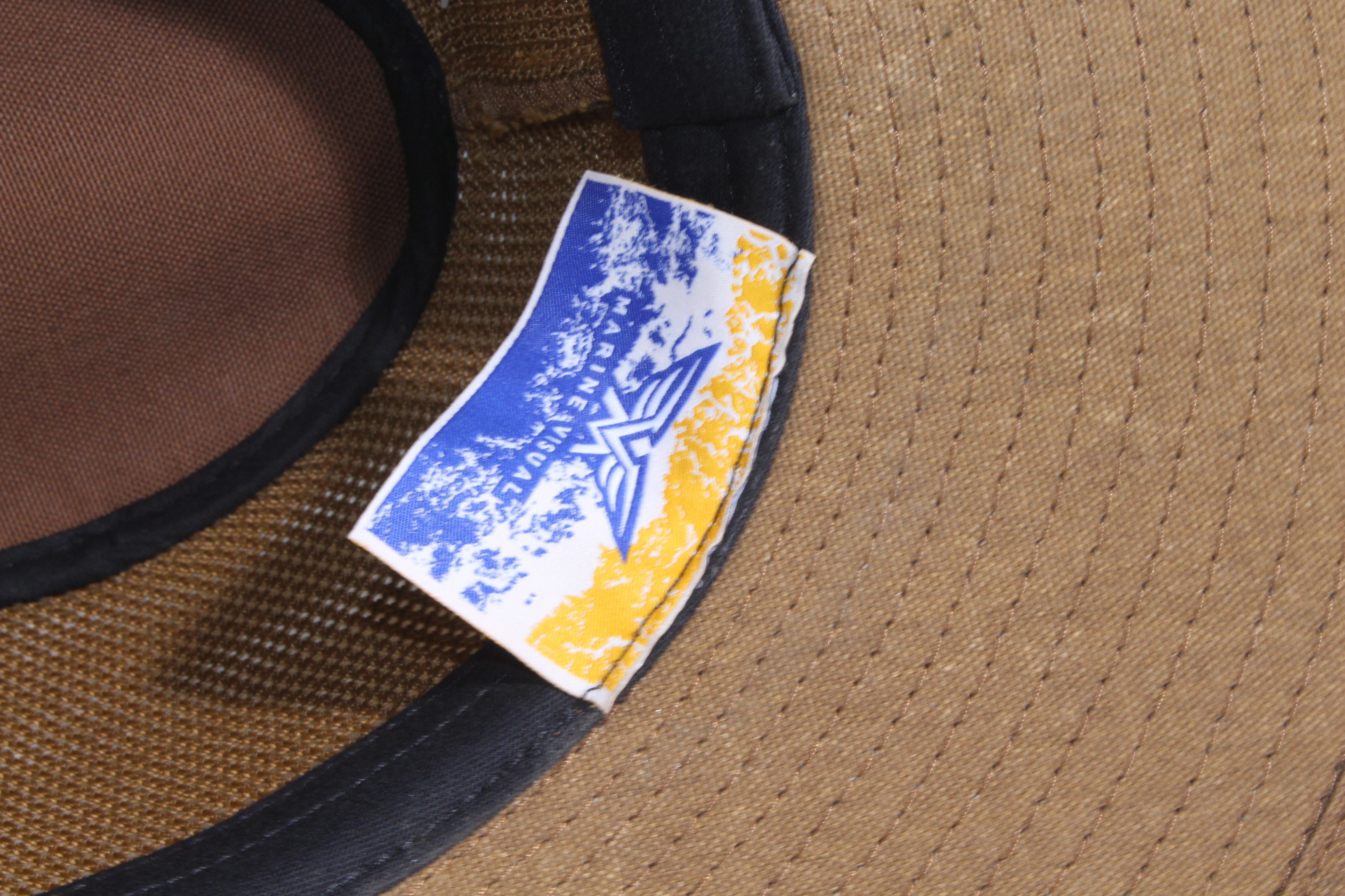 Marine Visual x Henschel Men's Aussie Pack Breezer Hat USA Earth - Picture 8 of 8