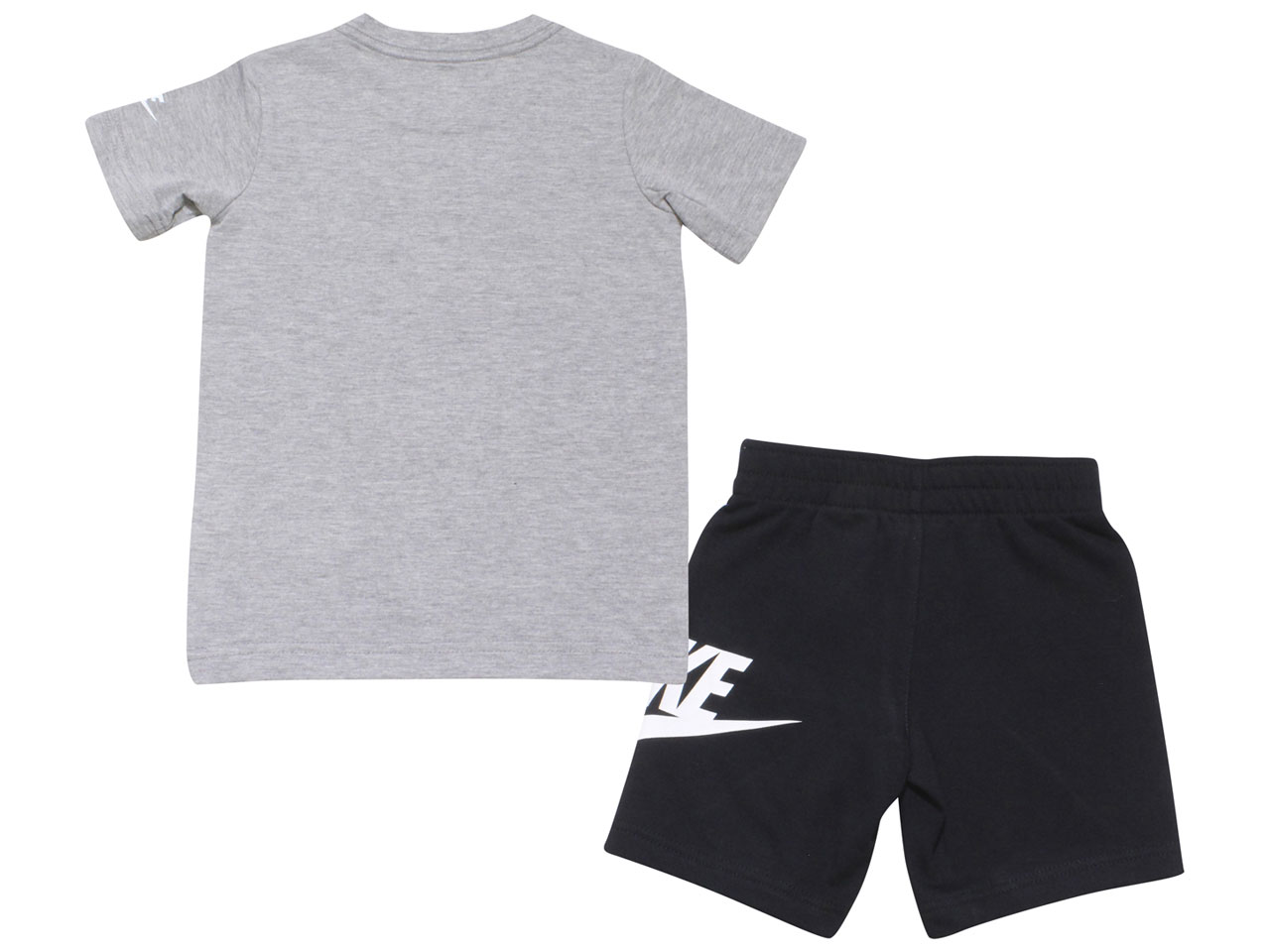 Nike Toddler/Little Boy's T-Shirt & Shorts Futura Logo 2-Piece Set Black/Grey - Picture 12 of 14