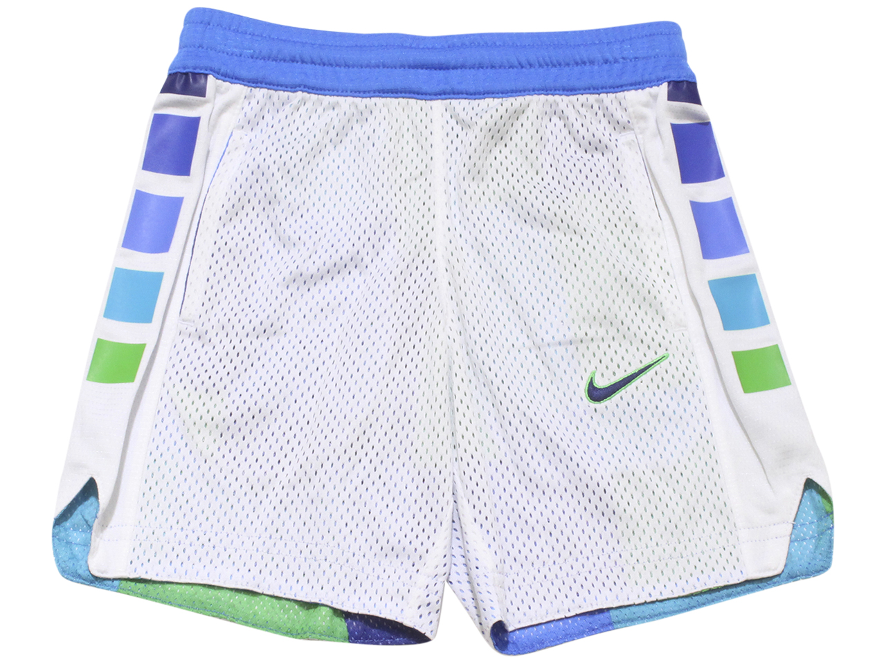 Nike Little Boy's Reversible Athletic Shorts Elite Pacific Blue/White - Picture 19 of 20