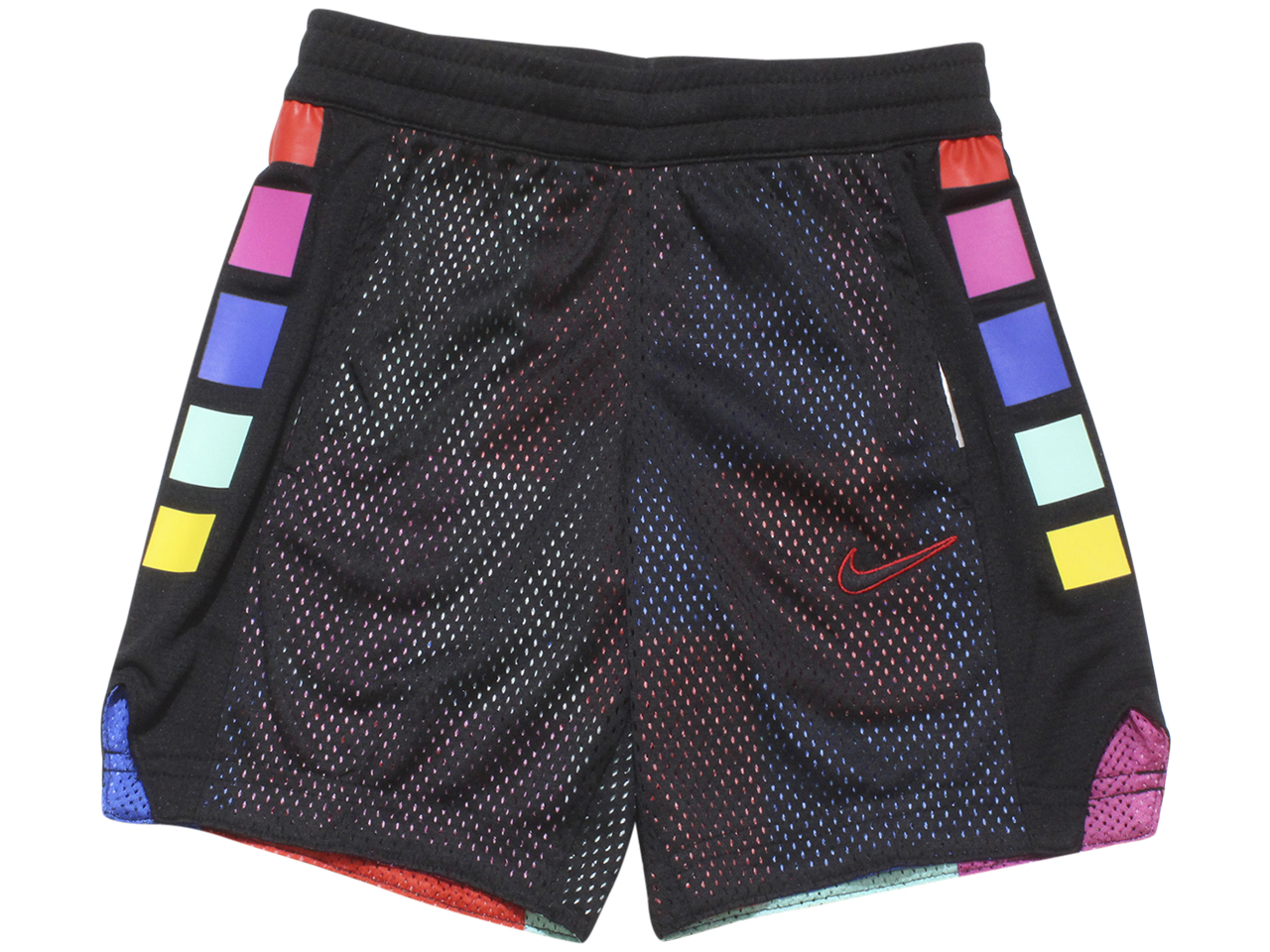 Nike Little Boy's Reversible Athletic Shorts Elite Black/Multi - Picture 15 of 16