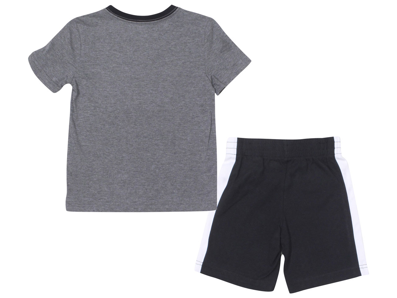 Nike Little Boy's Tide Pool T-Shirt & Shorts 2-Piece Set Black - Picture 8 of 10