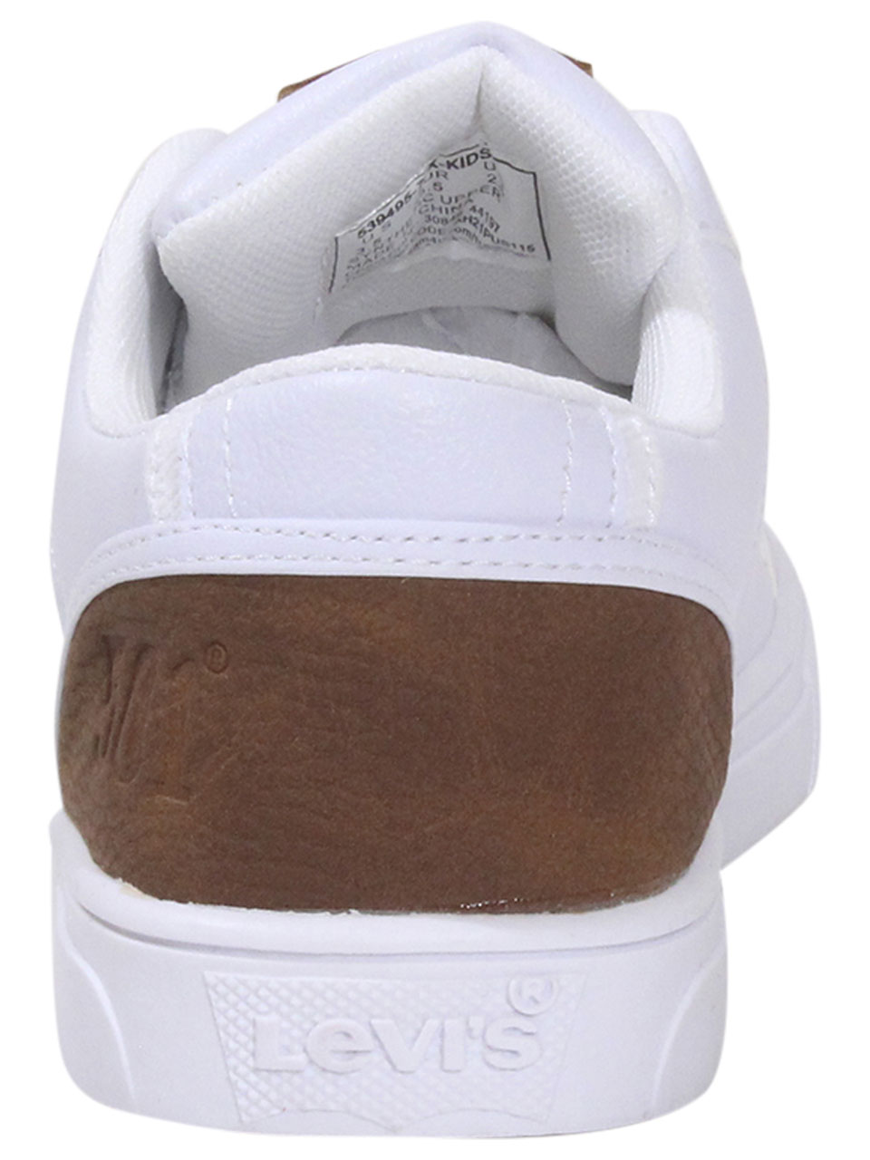 Levis Youth Boy's Jeffrey-501-Tumbled-UL Sneakers Low Top White/Tan - Picture 20 of 64