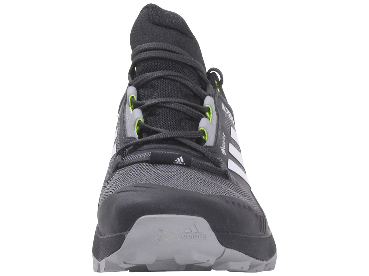 Adidas Men's Terrex-Swift-R3-GTX Sneakers Core Black/Grey/Solar Yellow - Picture 10 of 48