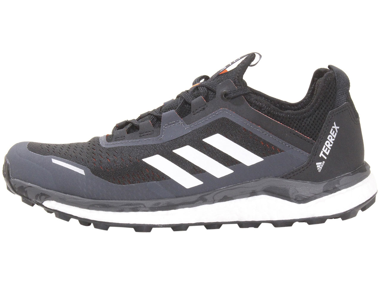 Adidas Men's Terrex-Agravic-Flow Sneakers Core Black/White/Solar Red - Picture 19 of 48