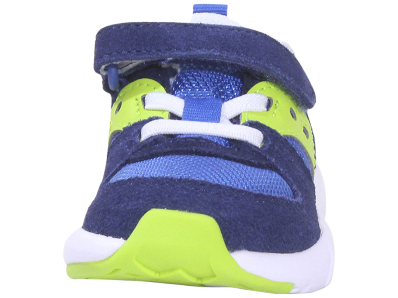 Saucony Toddler Boy's Jazz-Lite-2.0 Sneakers Hook-&-Loop Shoes Blue/Green - Picture 18 of 24