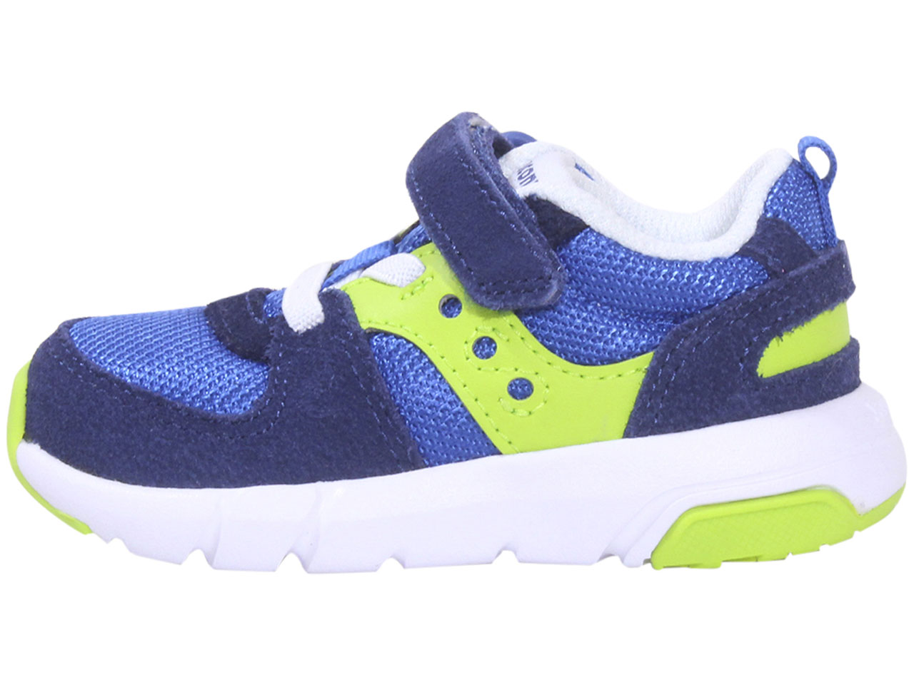 Saucony Toddler Boy's Jazz-Lite-2.0 Sneakers Hook-&-Loop Shoes Blue/Green - Picture 19 of 24