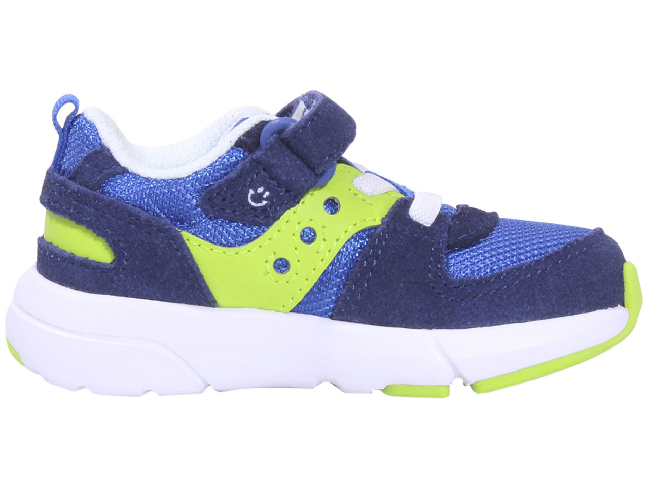 Saucony Toddler Boy's Jazz-Lite-2.0 Sneakers Hook-&-Loop Shoes Blue/Green - Picture 21 of 24