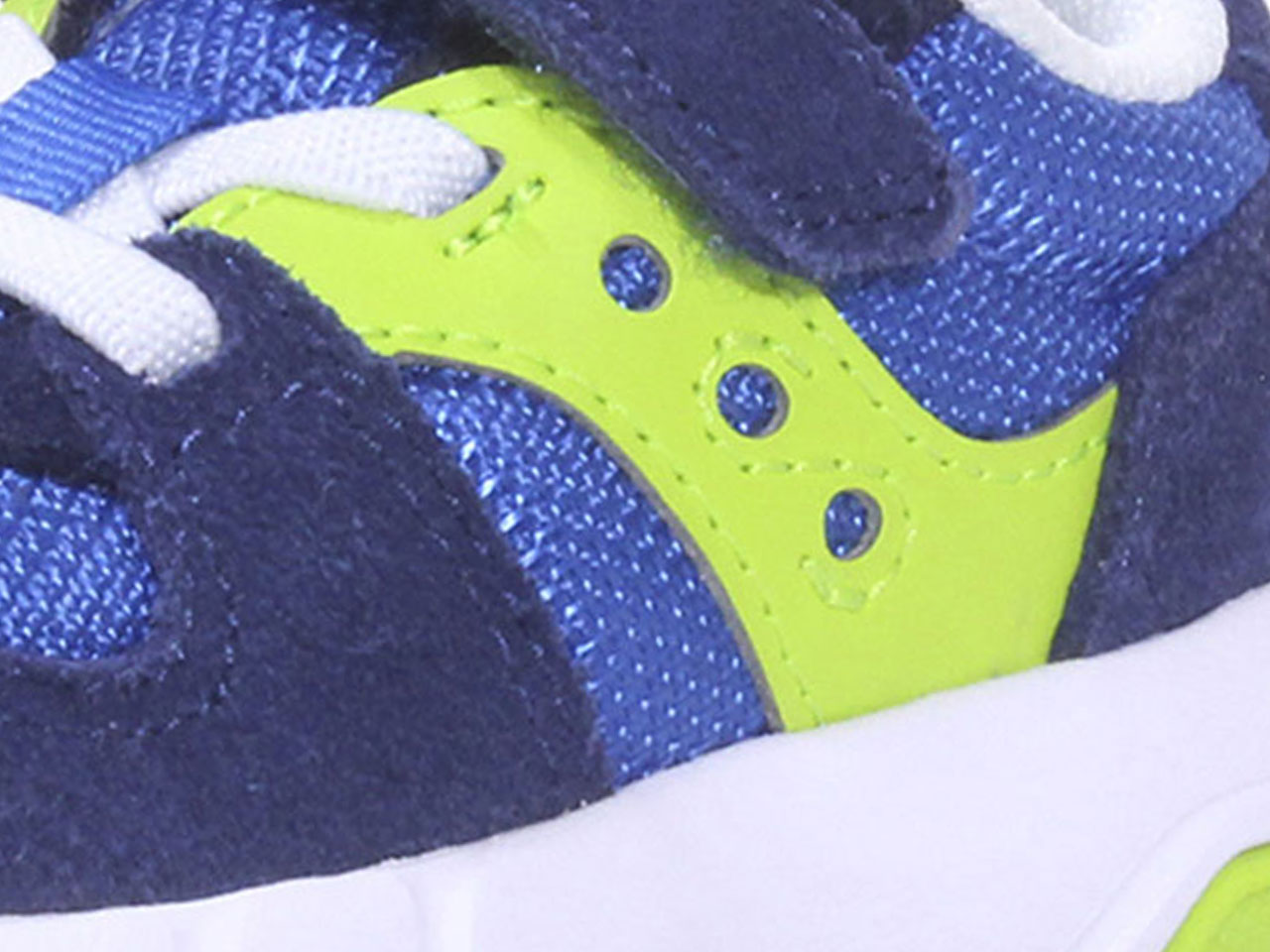 Saucony Toddler Boy's Jazz-Lite-2.0 Sneakers Hook-&-Loop Shoes Blue/Green - Picture 24 of 24