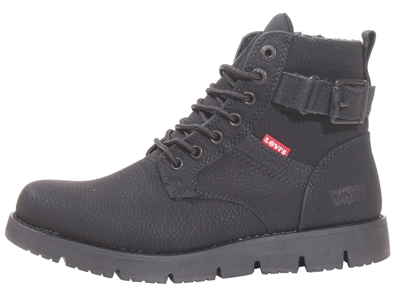 Levis Men's Cobalt-WX-2.0 Boots Work Shoes Lace-Up Black Mono Chrome - Picture 35 of 96