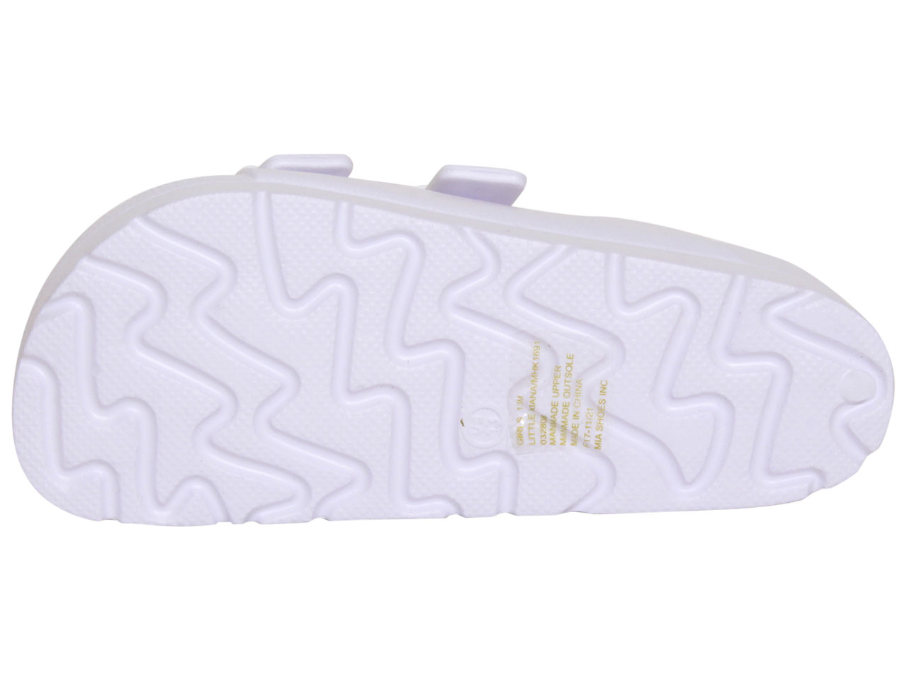 Mia Kids Little/Big Girl's Little-Kiana Sandals Flatform Shoes White - Picture 39 of 48