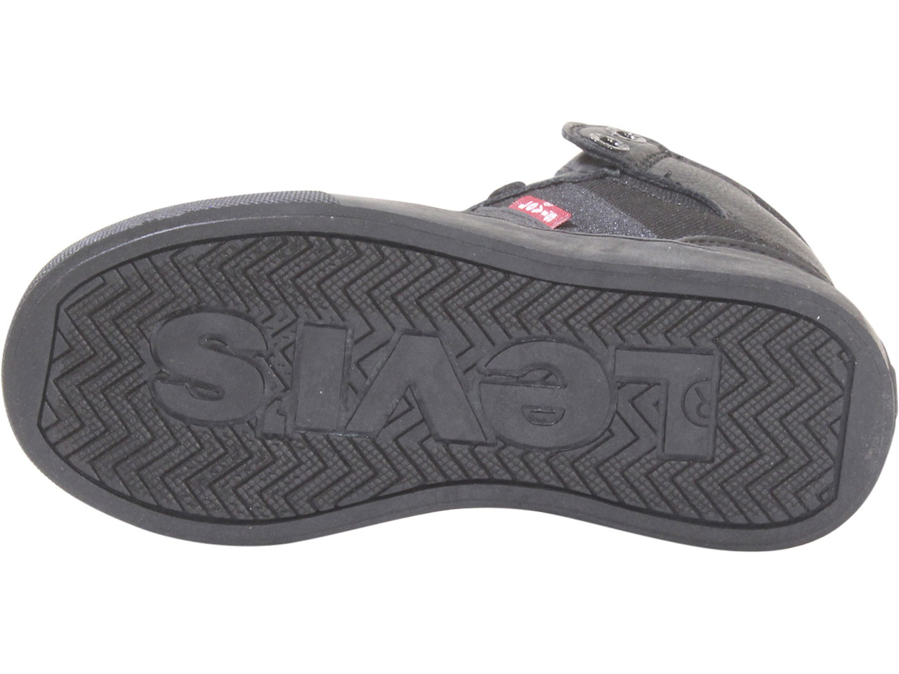 Levis Little Boy's BB-HI-Mono Sneakers High Top Shoes Black Mono Chrome - Picture 39 of 56