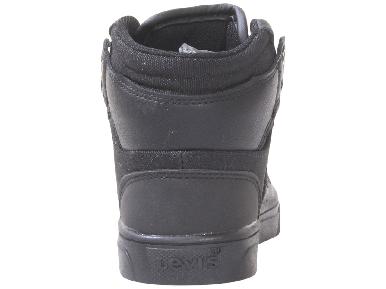 Levis Little Boy's BB-HI-Mono Sneakers High Top Shoes Black Mono Chrome - Picture 52 of 56