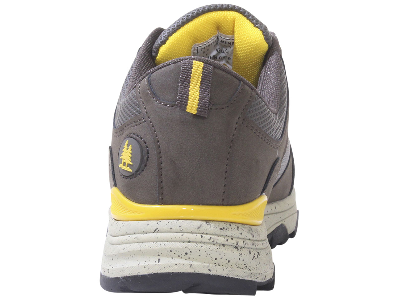 G.H. Bass & Co. Men's Trailway-Lo Sneakers Hiking Shoes Brown/Yellow