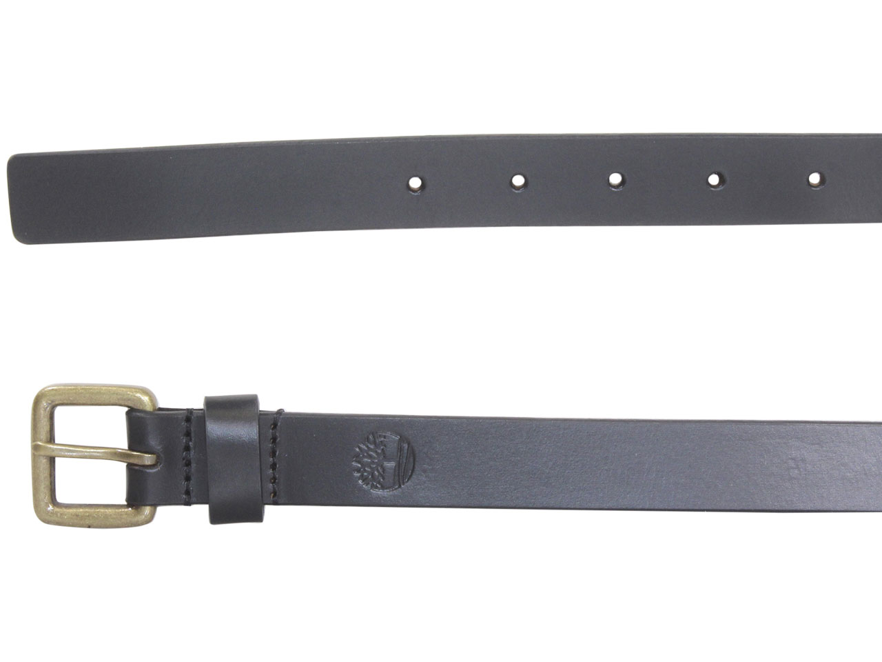 Timberland Women's Classic Square Belt Genuine Leather Casual Jean Black - Picture 6 of 12