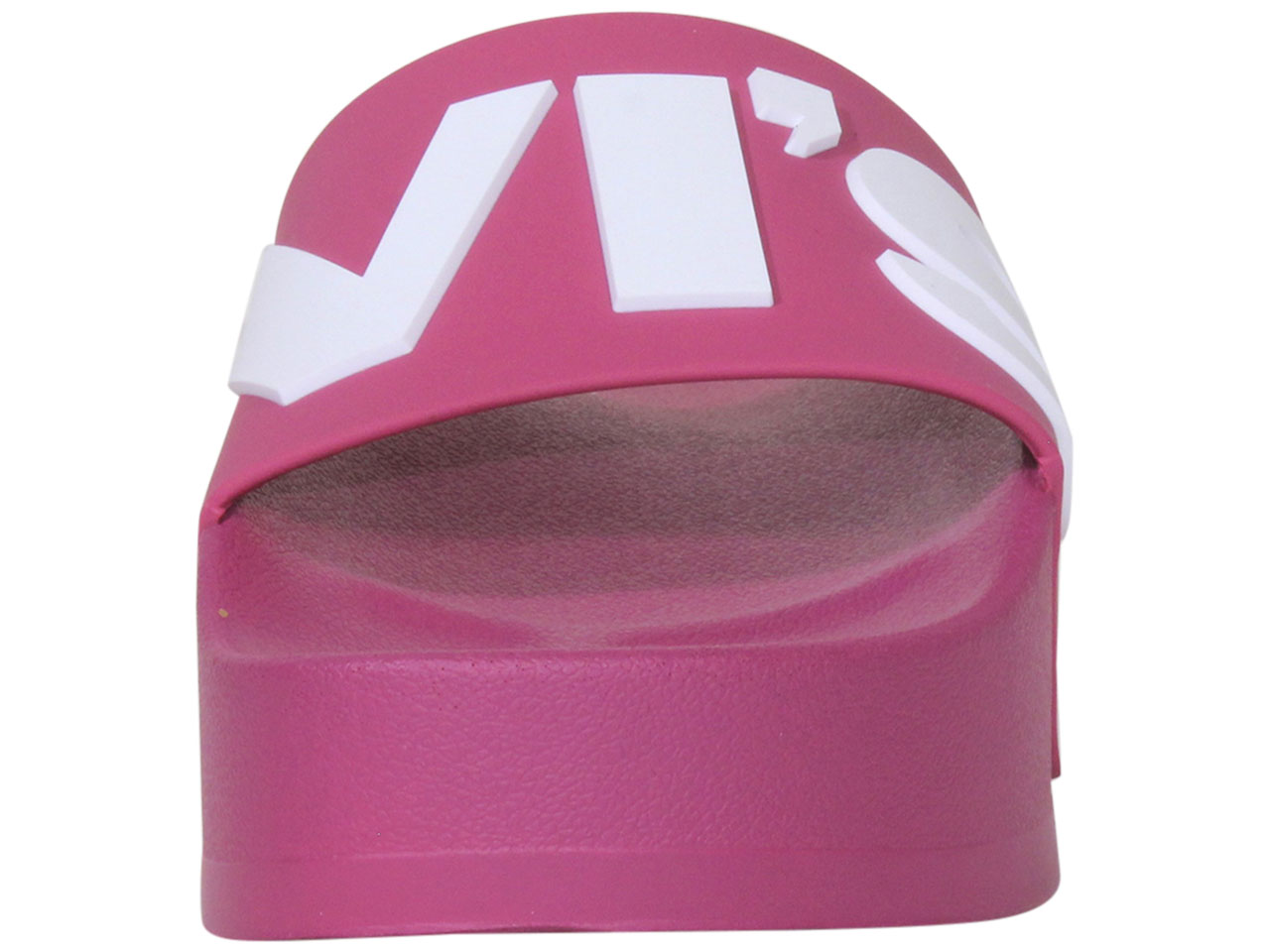 Levis Women's Split-Logo-Platform-Slide Sandals Shoes Fuchsia/White - Picture 27 of 40
