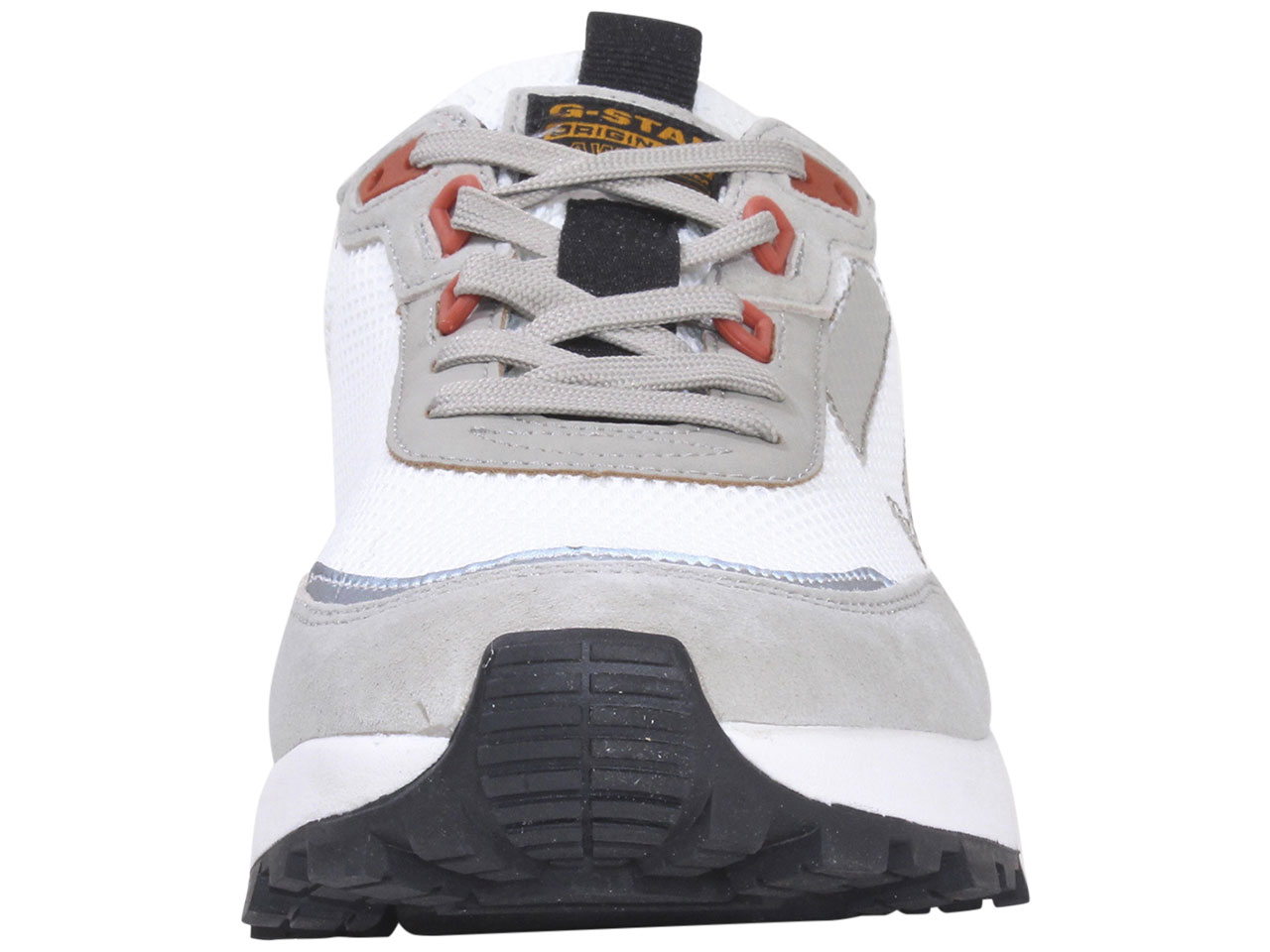 G-Star Raw Men's Theq-Run-LGO-MSH Sneakers Low-Top Trainers Shoes White - Picture 26 of 56