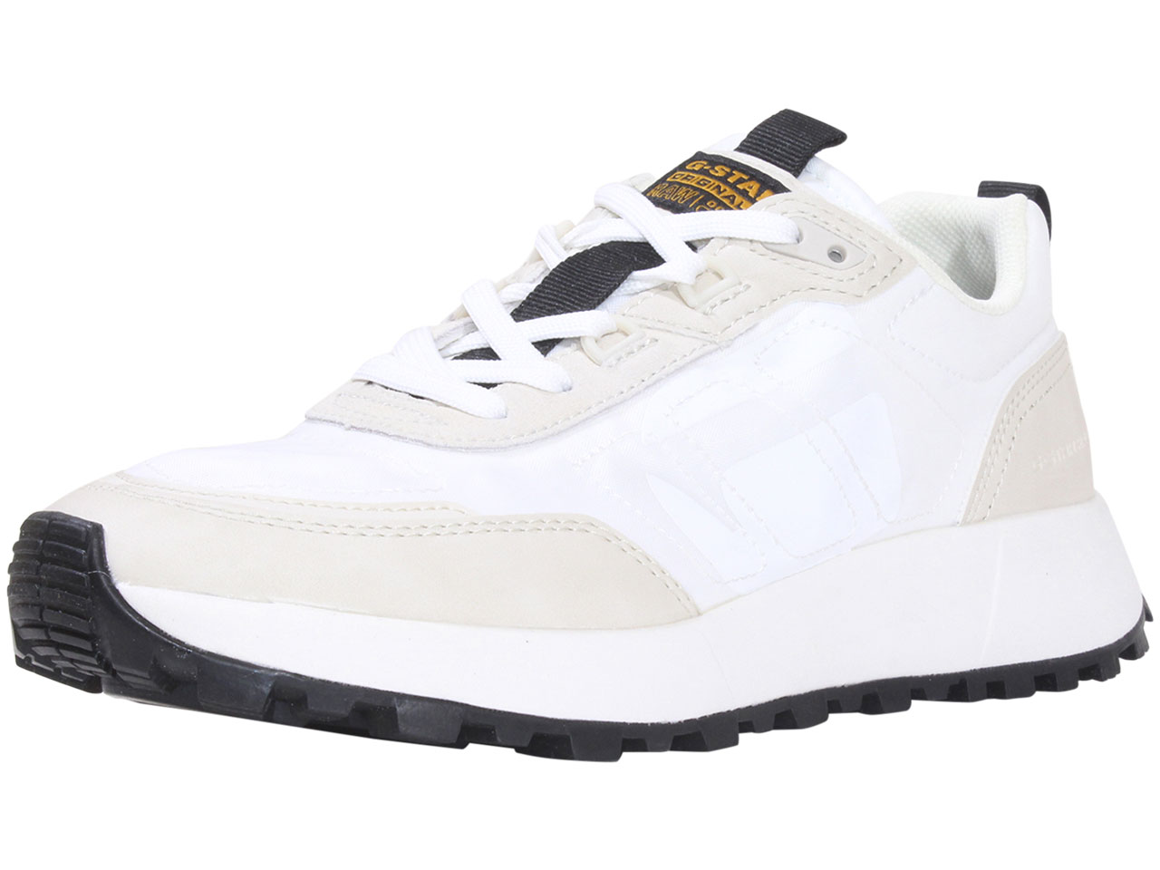 G-Star RAW Scuba II Trainers Low Top Men’s Sneakers Milk White Sz 11 G-Star Raw Men main image 2