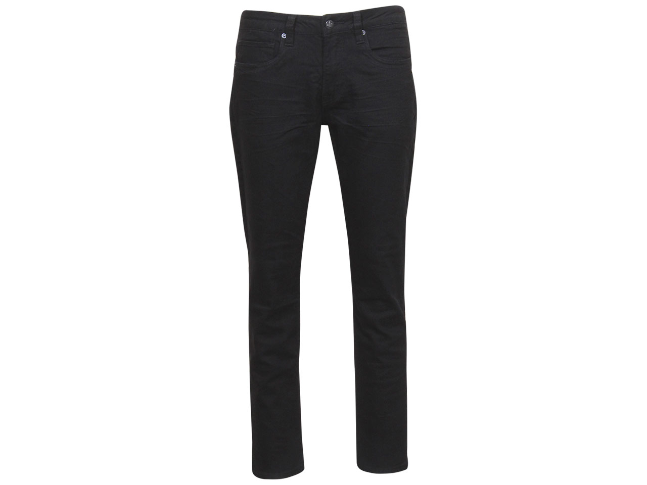 Buffalo By David Bitton Men's Slim-Ash Jeans Stretch Black Coated Wash - Picture 13 of 14