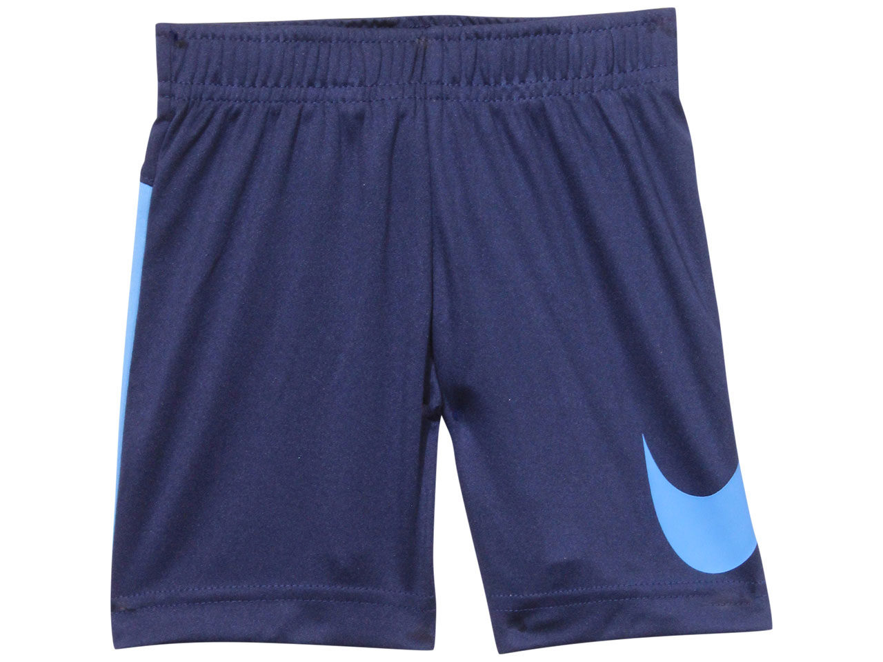 Nike Little Boy's Shorts Dri-FIT Colorblocked Midnight Navy - Picture 9 of 10