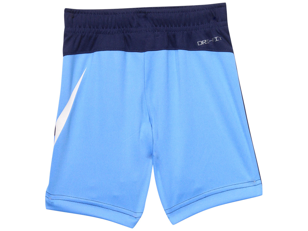 Nike Little Boy's Shorts Dri-FIT Colorblocked Midnight Navy - Picture 10 of 10