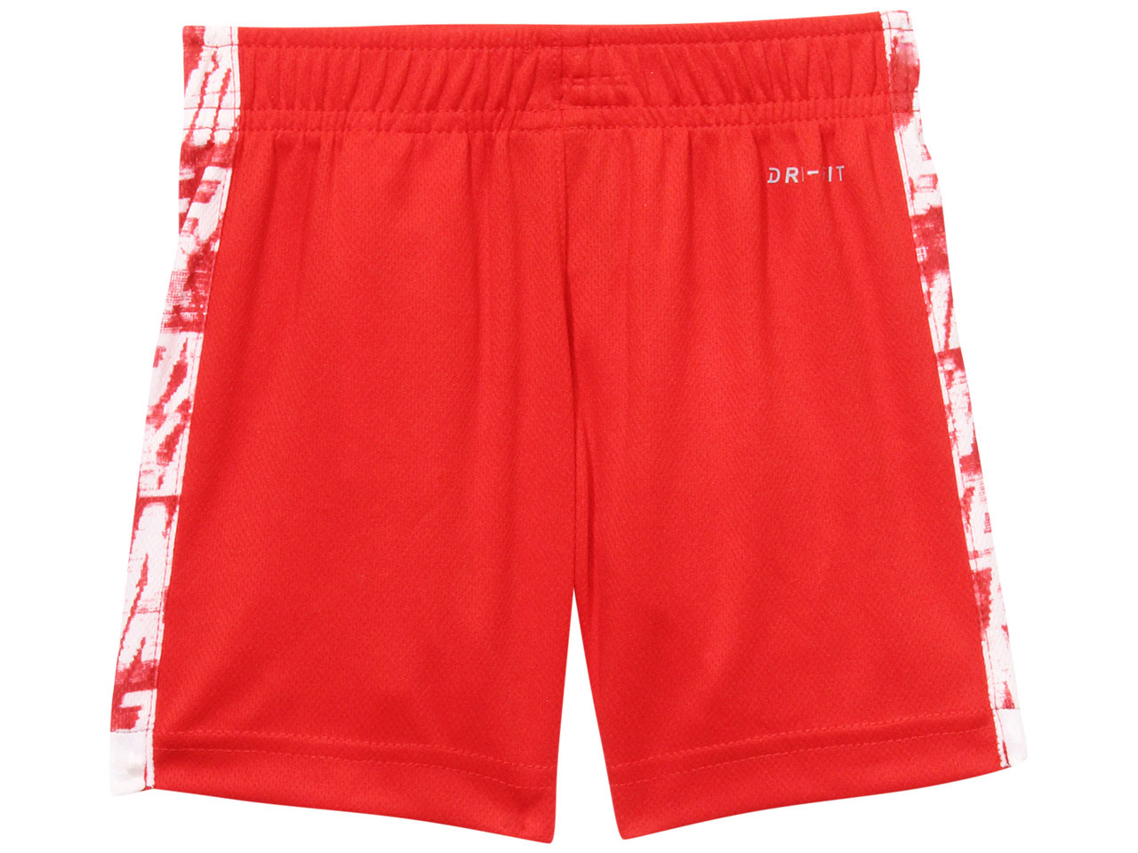 Nike Little Boy's Shorts Dri-FIT Trophy All-Over Print University Red - Picture 8 of 8