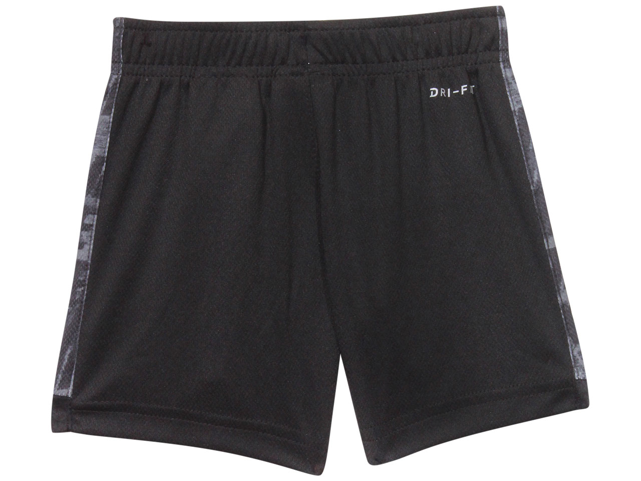 Nike Little Boy's Shorts Dri-FIT Trophy All-Over Print Black - Picture 8 of 8