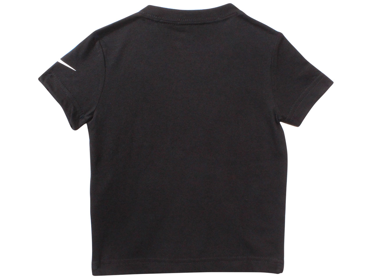 Nike Little Boy's T-Shirt Short Sleeve Crew Neck Faux JDI Black - Picture 4 of 10