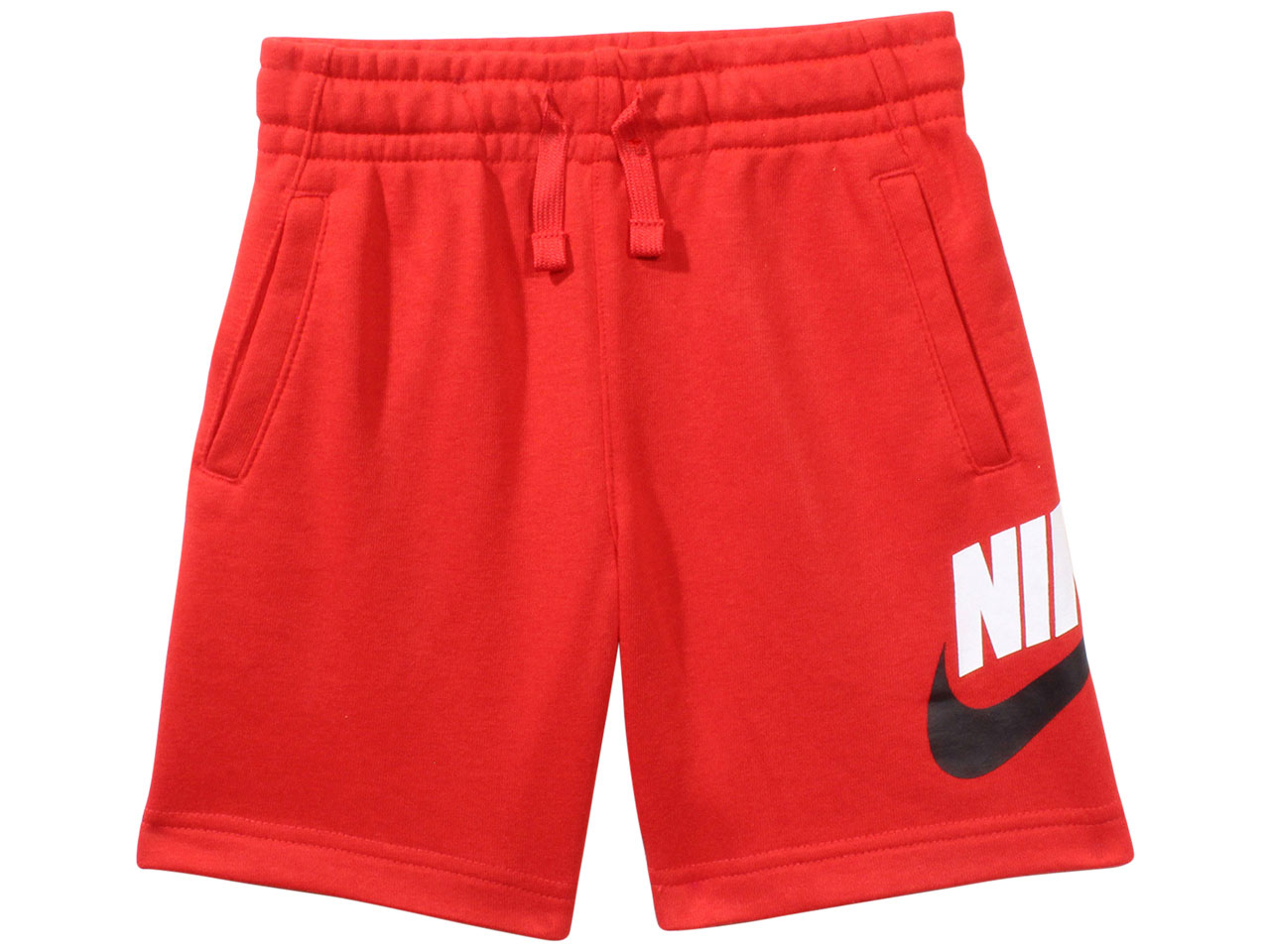 Nike Little Boy's Shorts Sportswear Club FT University Red - Picture 7 of 10